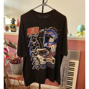 GOAT Crew Tshirt Men's Size XL Extra Large Rolling Thunder - Vintage Race Tee